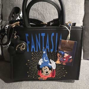 Fantasia Black Tote Bag